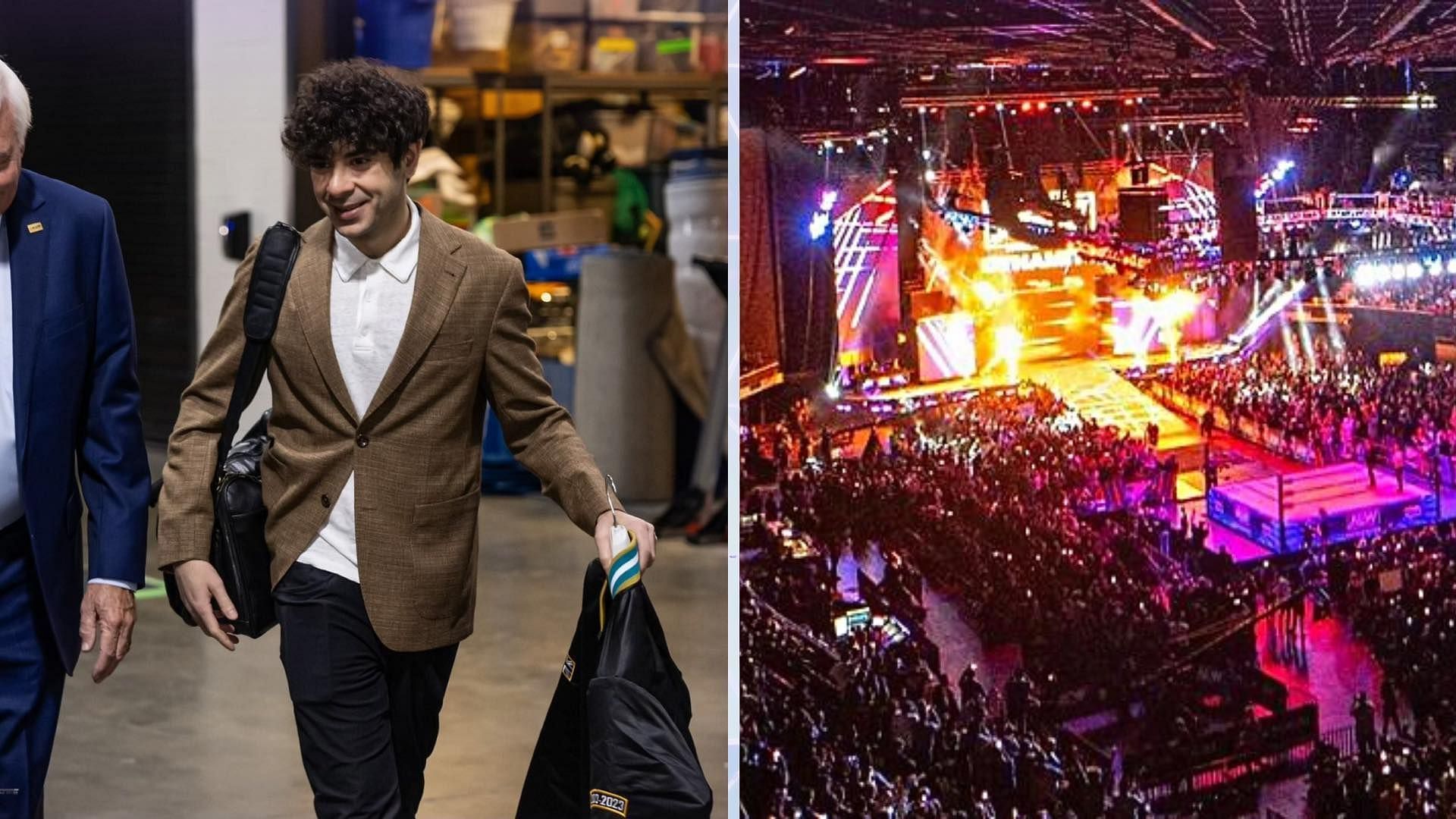 Tony Khan is the president of All Elite Wrestling [Photo courtesy of Tony Khan and AEW