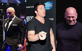 "Did we watch the same thing" - Chael Sonnen baffled by "experts" Joe Rogan and Dana White’s scoring for UFC 297 main event