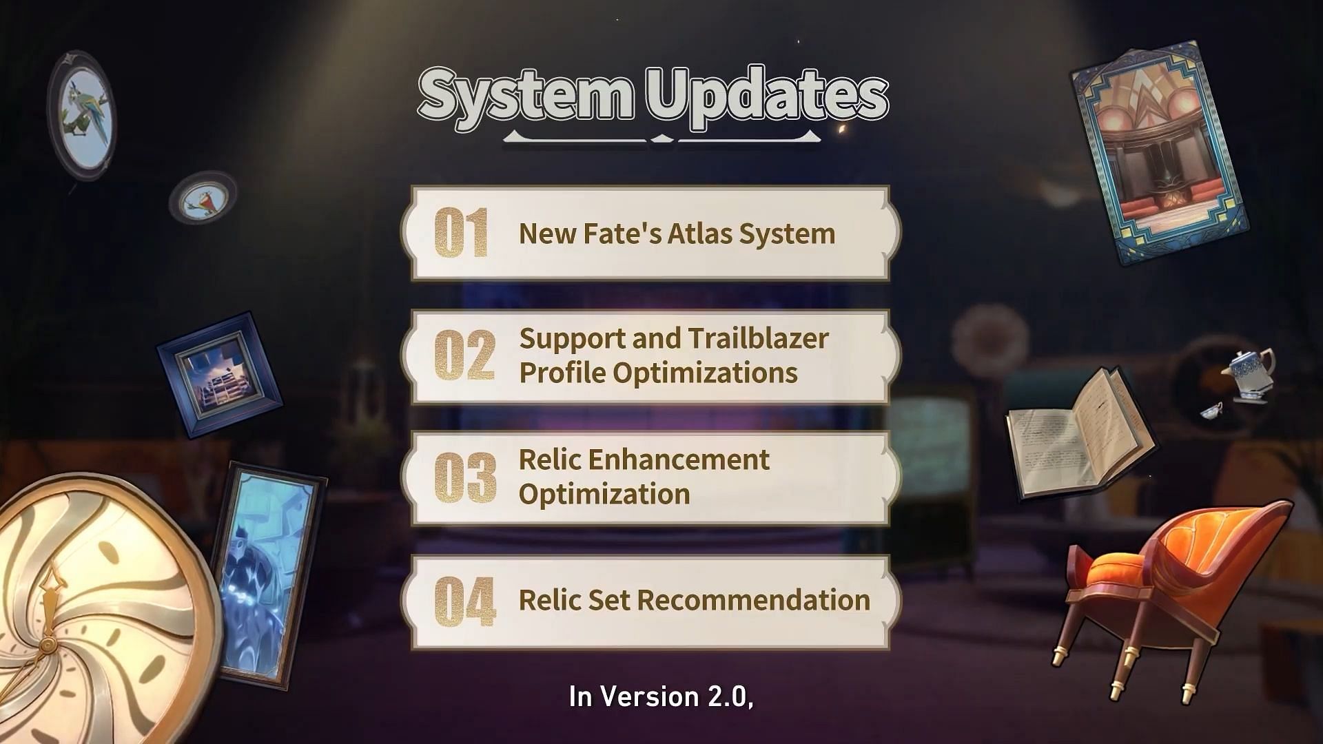 The various QoL changes that will be added to the game (Image via HoYoverse)