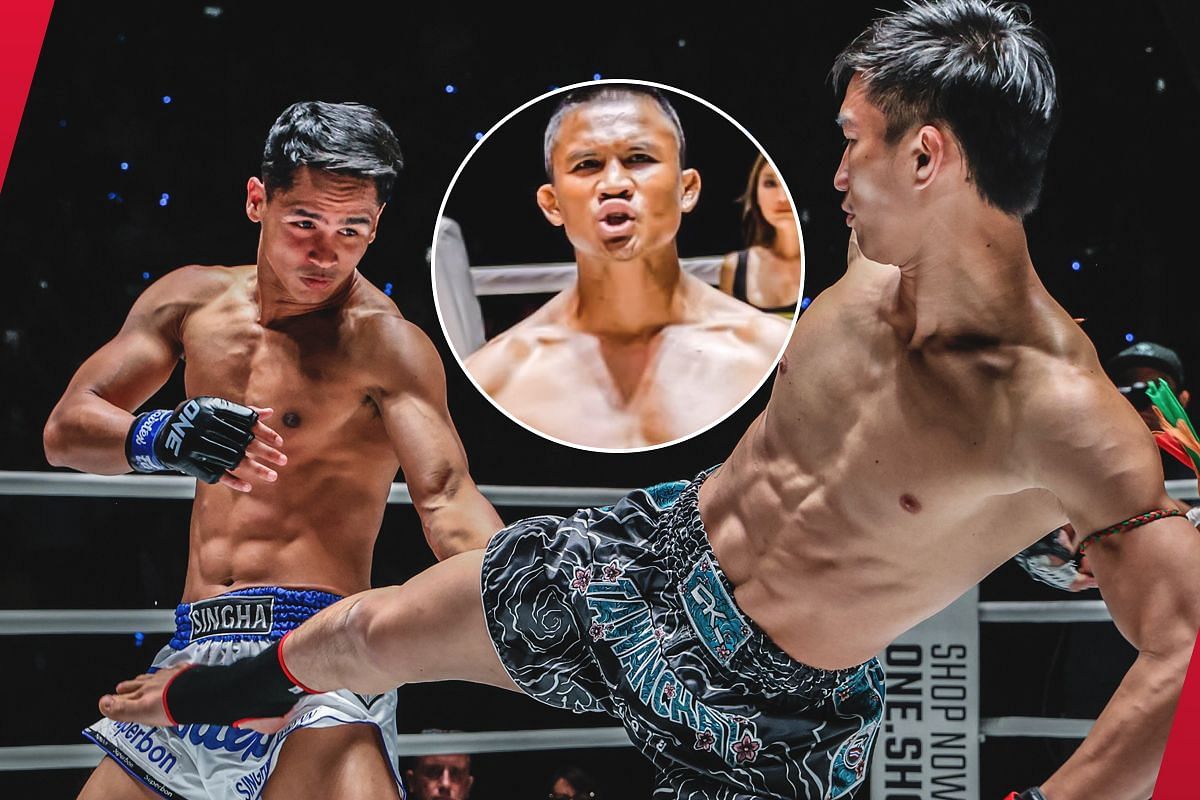 (From left) Superbon, Buakaw, and Tawanchai.