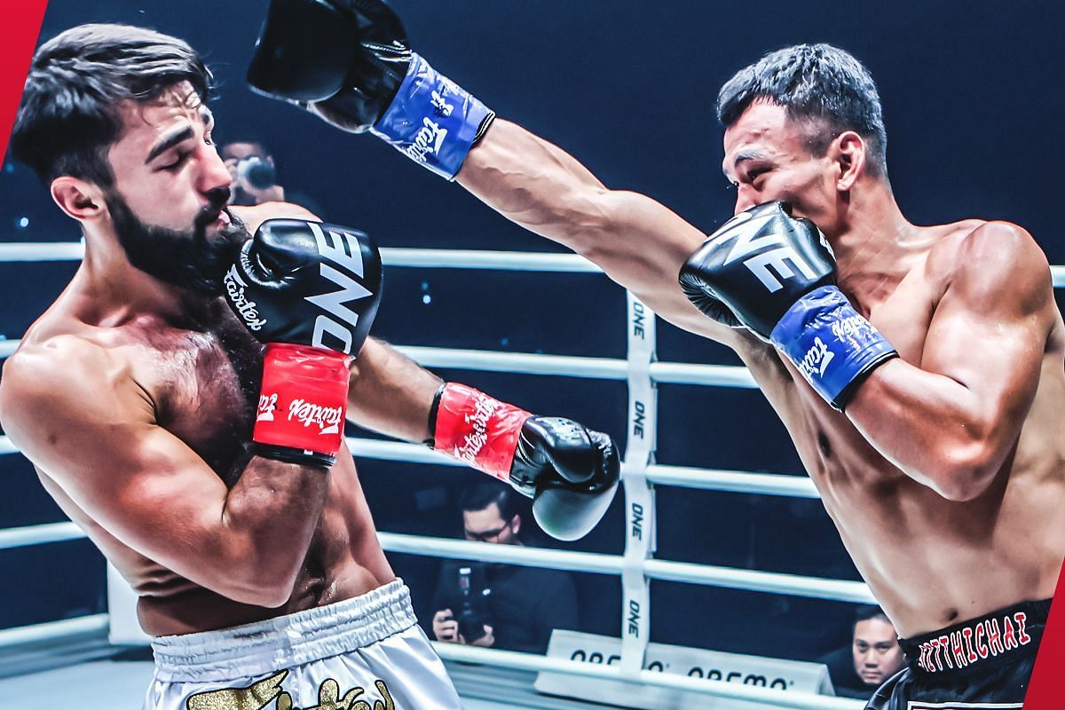 Marat Grigorian (L) vs. Sitthichai (R) | Image credit: ONE Championship