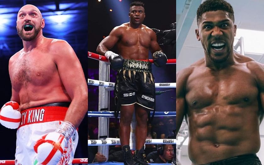 Anthony Joshua vs. Francis Ngannou vs. Tyson Fury: How does the ex-UFC star  compare against the boxing heavyweights in height, weight, and reach