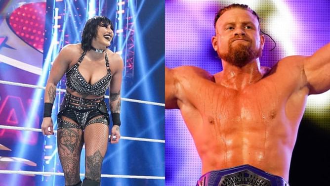Buddy Matthews sends a two-word message to fiancée Rhea Ripley on social media