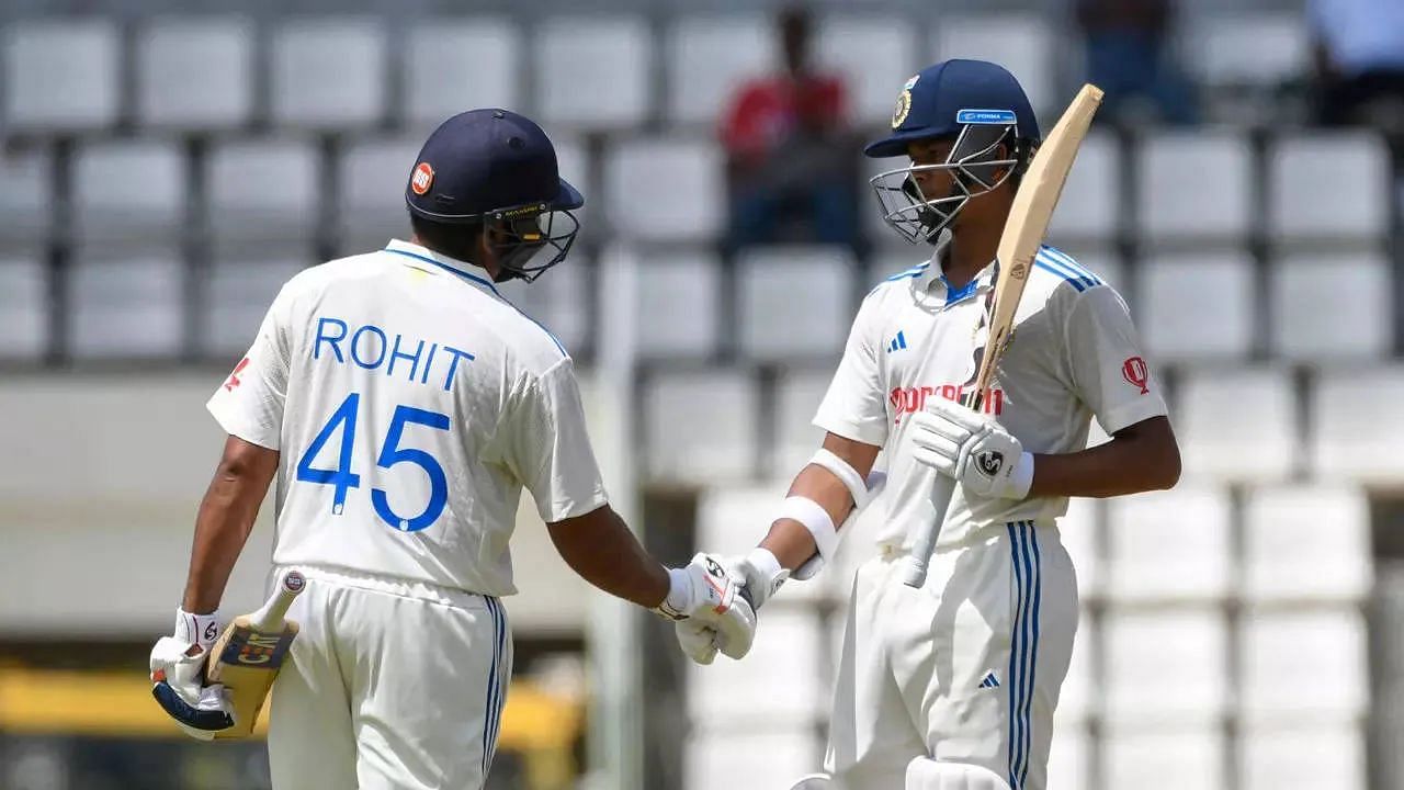 रोहित शर्मा और यशस्वी जायसवाल टेस्ट में भारत के लिए पारी की शुरुआत करते हैं 