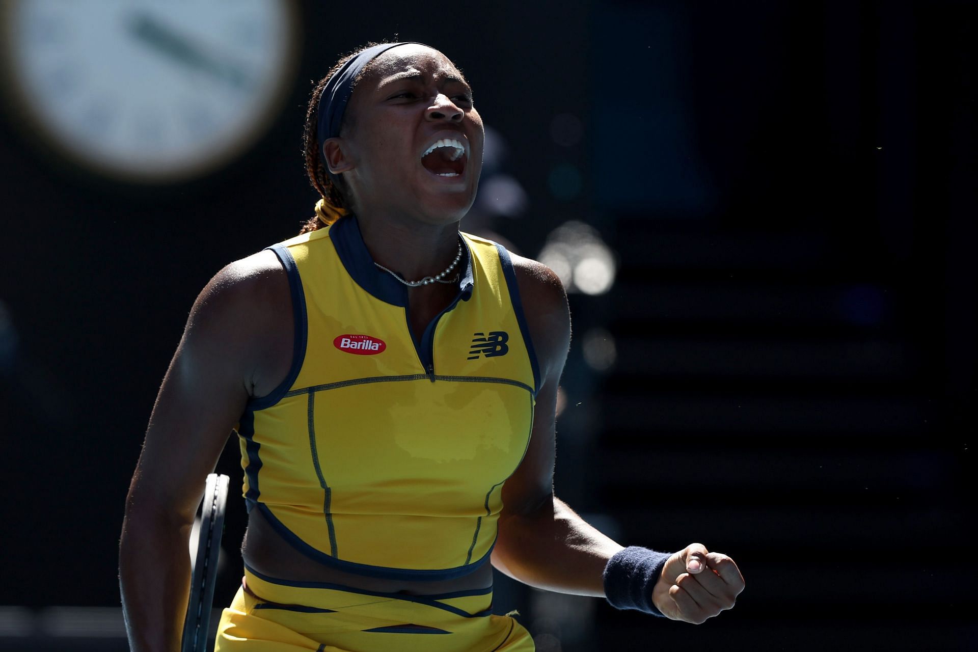 Coco Gauff at the 2024 Australian Open