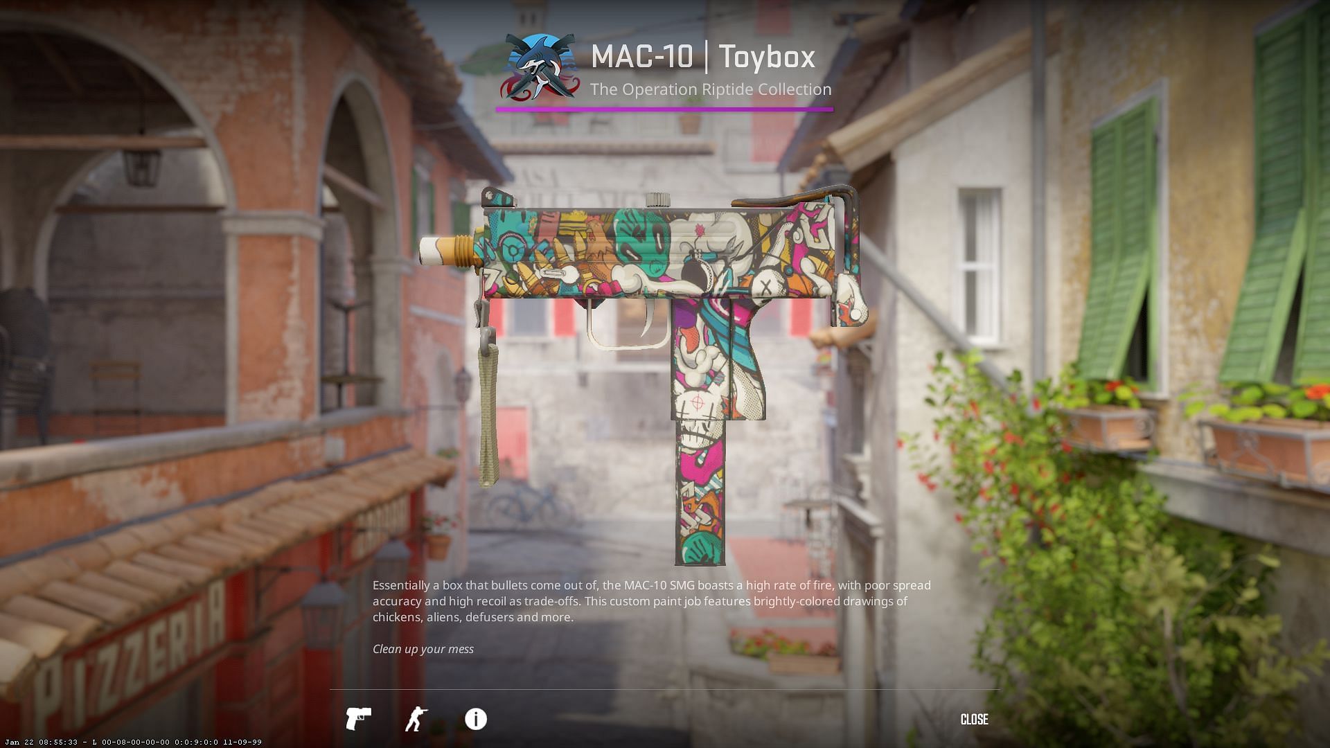 MAC 10 Toybox (Image via Valve)