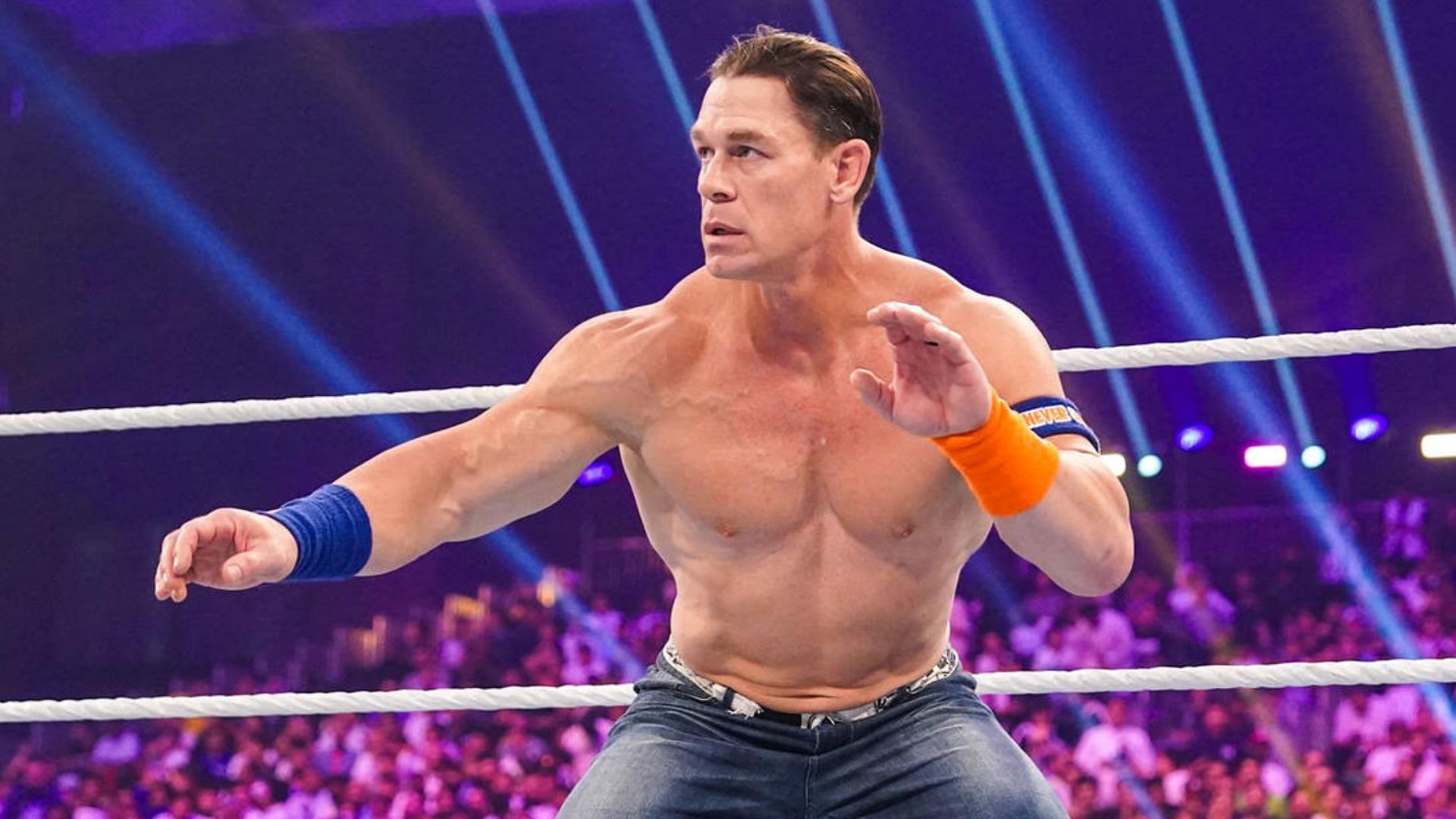 John Cena last wrestled at WWE Crown Jewel