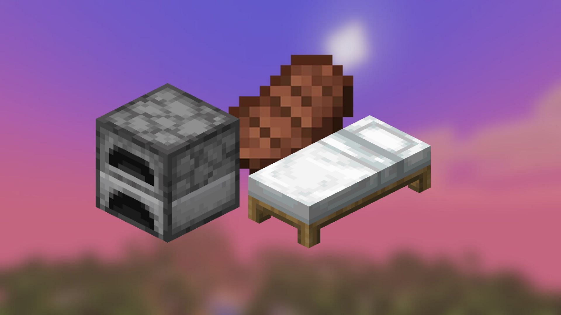 Resources needed in early gameplay (Image via Mojang Studios)