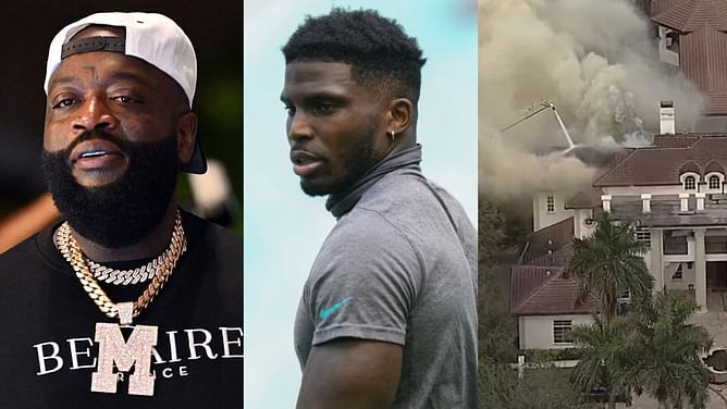 Rick Ross provides update on Tyreek Hill’s house fire in Southwest Ranches: “The smoke is getting thicker and thicker”