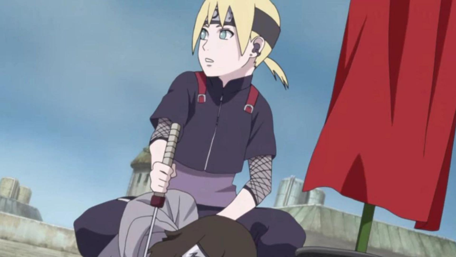 Inojin Yamanaka as seen in Boruto (Image via Studio Pierrot)