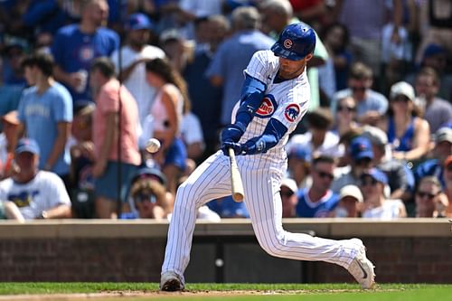 San Francisco Giants v Chicago Cubs (via Getty Images)