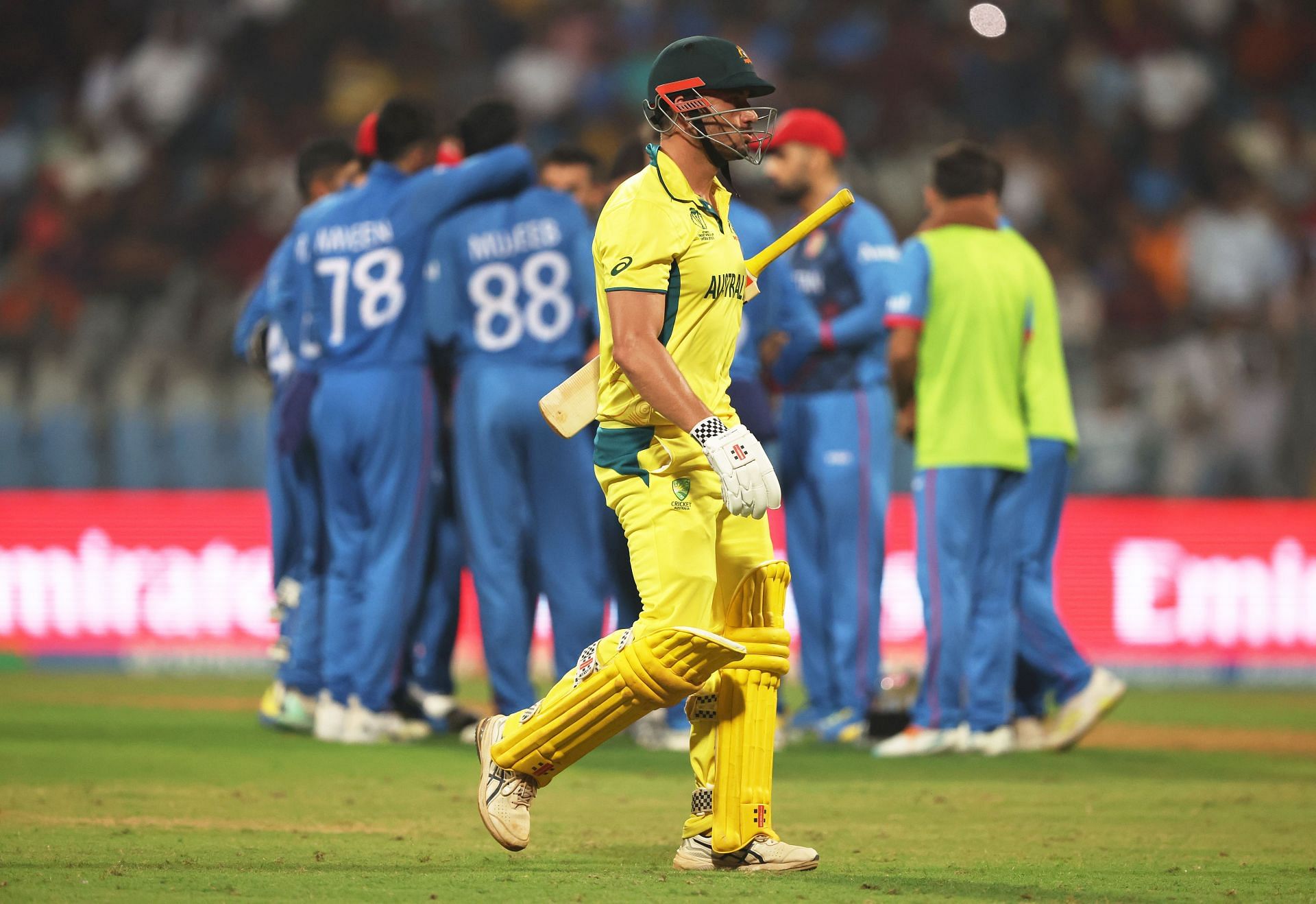 Australia v Afghanistan - ICC Men&#039;s Cricket World Cup India 2023