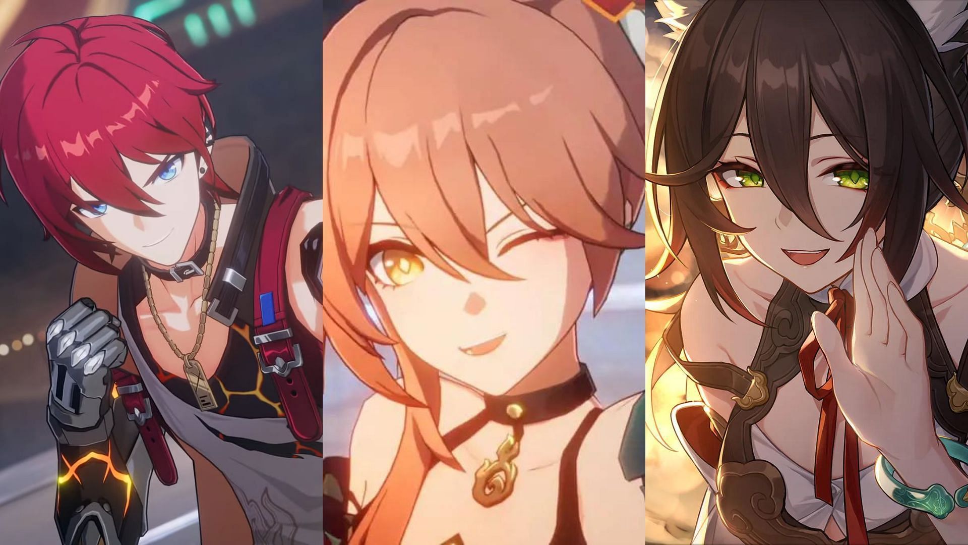 Luka, Guinaifen, and Tingyun (Image via HoYoverse)