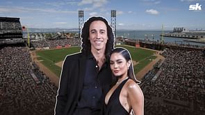 In Photos: MLB star Cole Tucker arrives with wife Vanessa Hudgens for this weekend's MLB Dream Series panel discussion