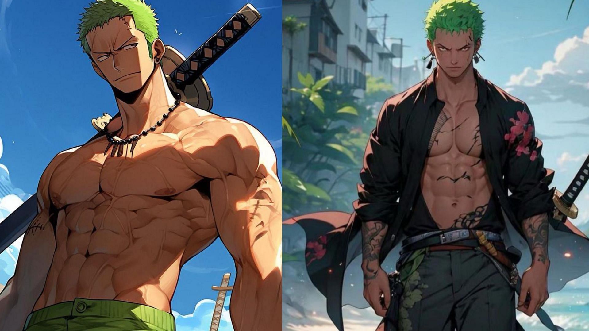 Muscular Anime Characters (Image via Pinterest)