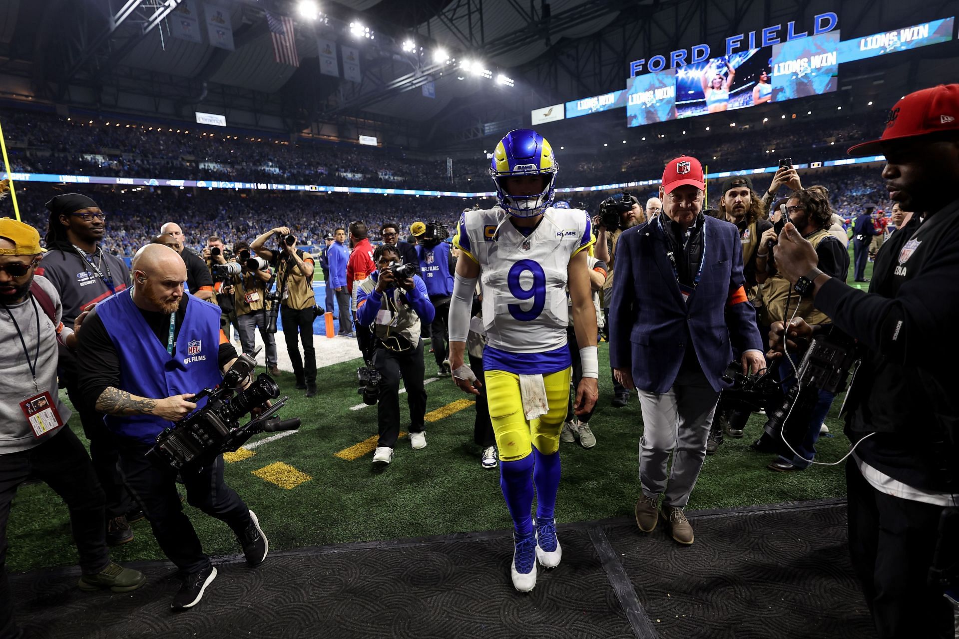 NFC wild-card playoff game: Los Angeles Rams vs. Detroit Lions