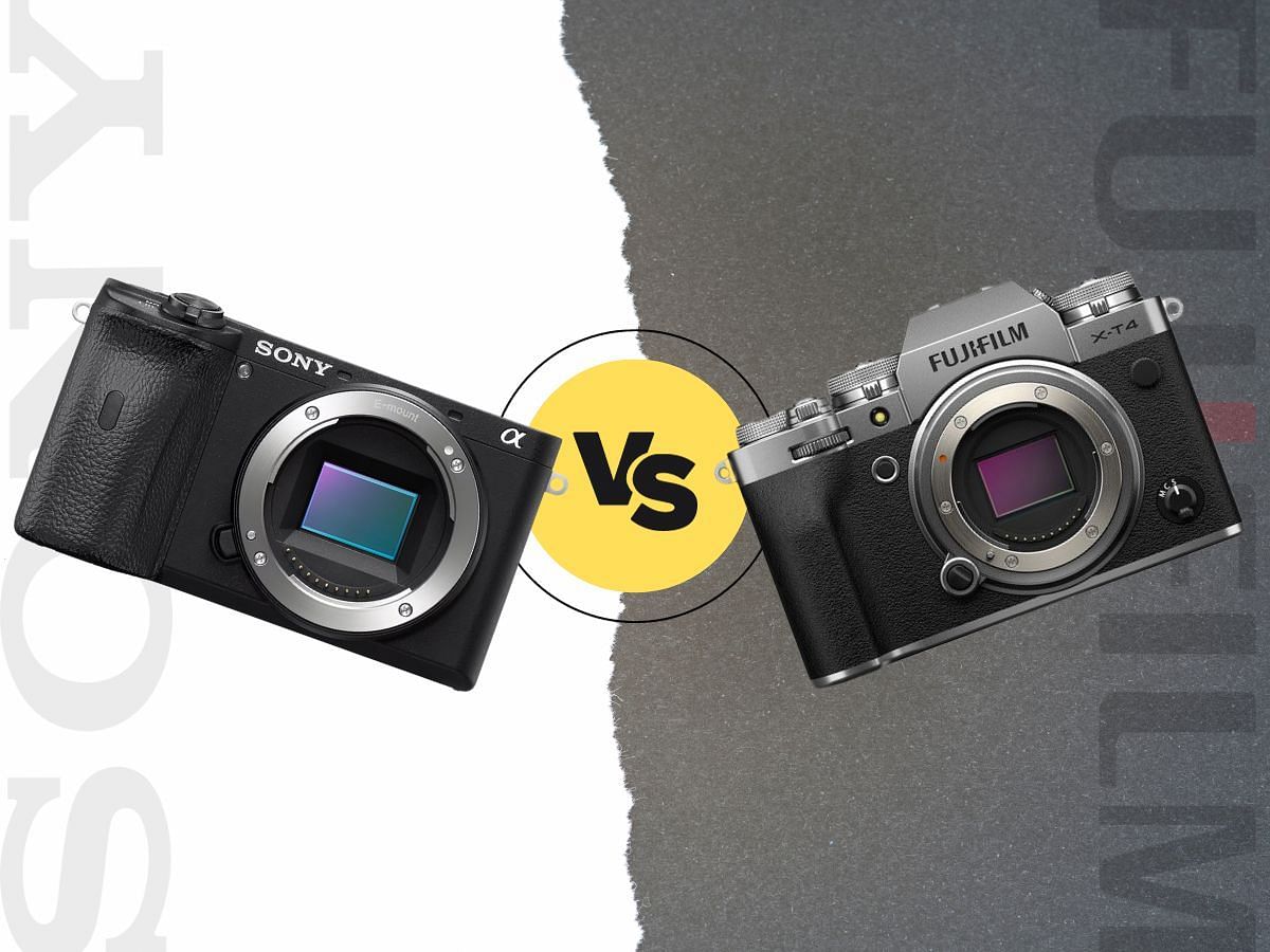 Sony a6600 vs Fujifilm XT-4 (Image via Sony, Fujifilm)