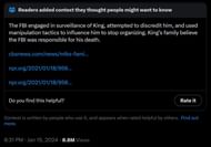 The memo in question (image via @FBI/X)