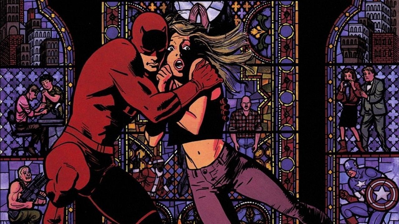 Daredevil Born Again comic cover (Image via Marvel Comics)