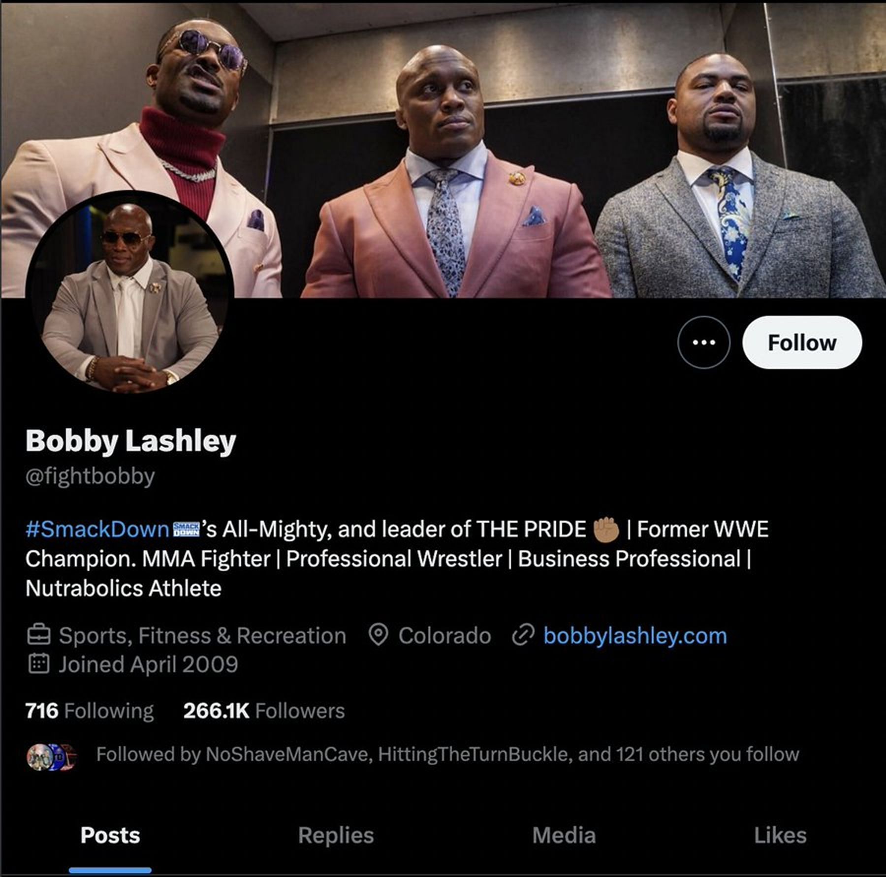 Lashley appears to have taken back the new name