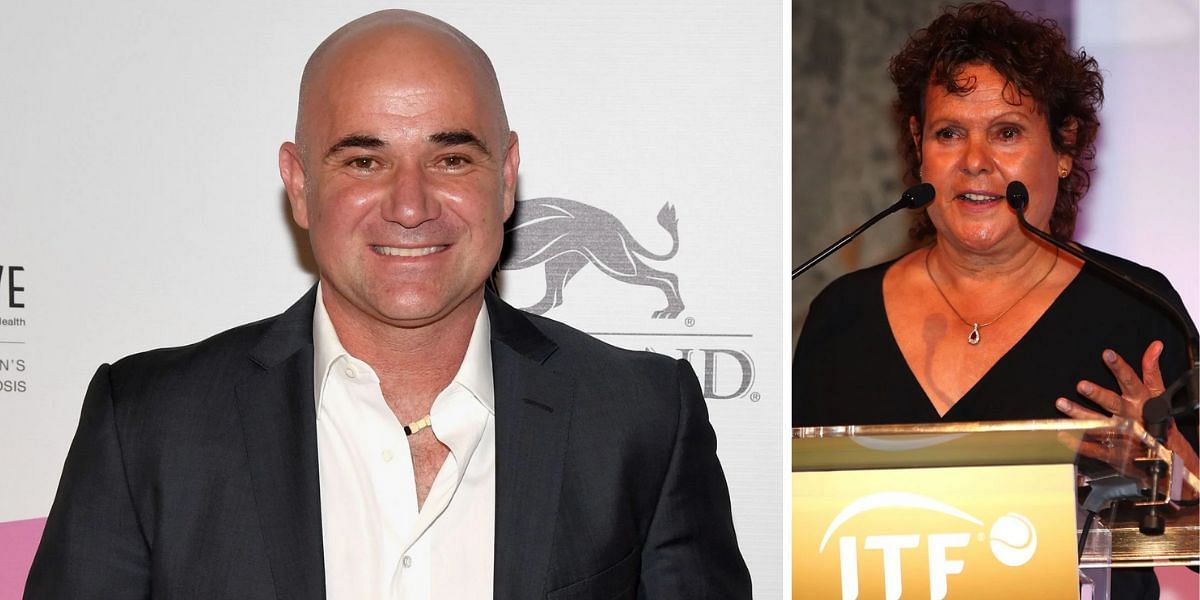 Andre Agassi and Evonne Goolagong Cawley reported to feature at trophy ceremony at the Australian Open