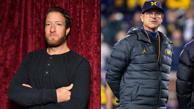 $100M worth Dave Portnoy calls out Michigan as "immunity clause" reportedly stalls Jim Harbaugh contract extension