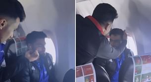 [Watch] KKR’s Rahmanullah Gurbaz surprises sleeping Rinku Singh on flight ahead of IND vs AFG 2nd T20I