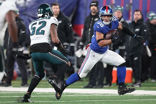 Saquon Barkley during Philadelphia Eagles vs. New York Giants