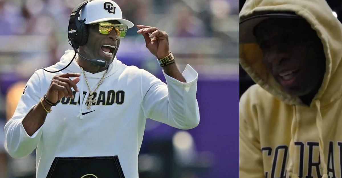 WATCH: Deion Sanders Jr. shares fiery clip as coach prime gets his hands on freestyle music