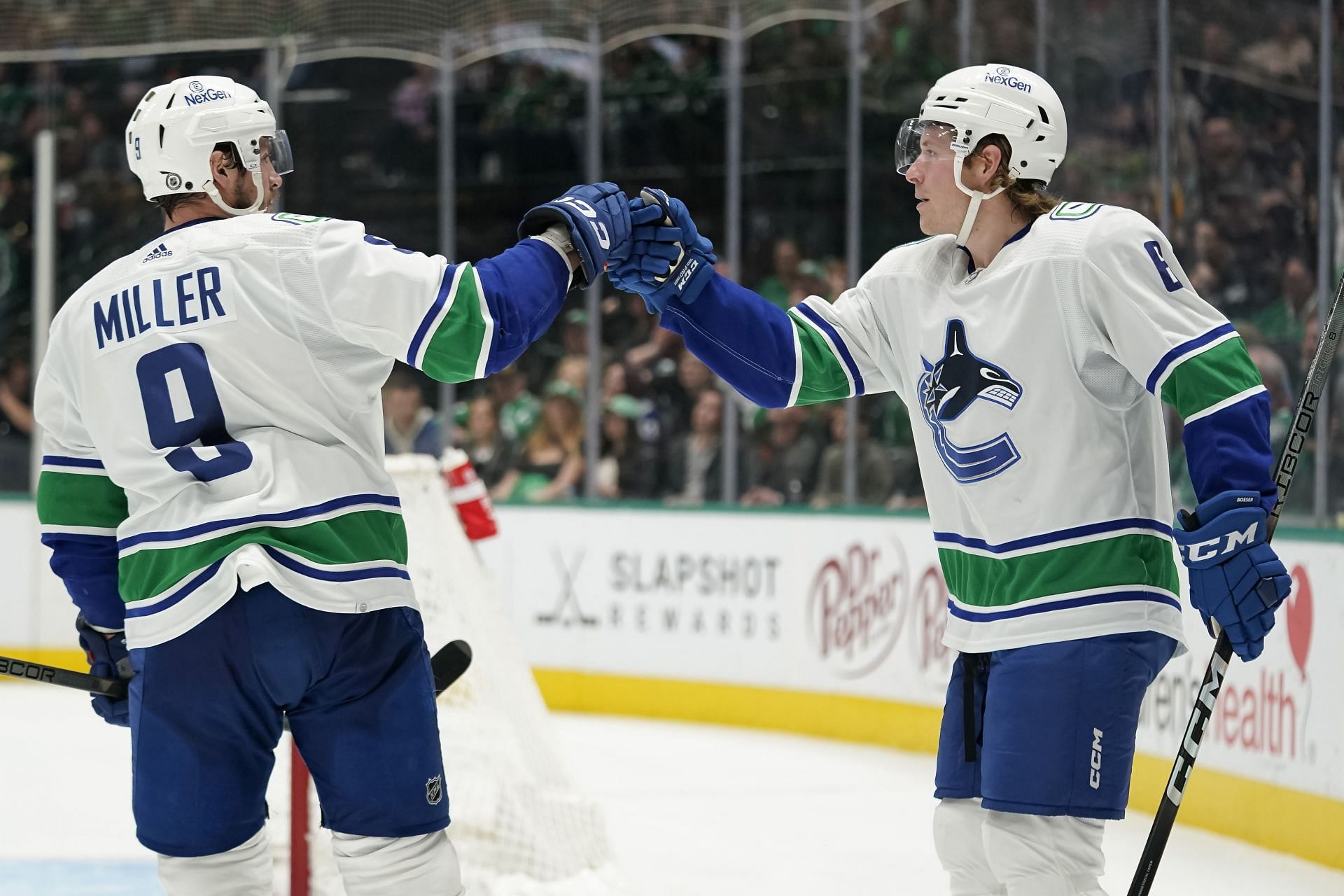 Vancouver Canucks v Dallas Stars