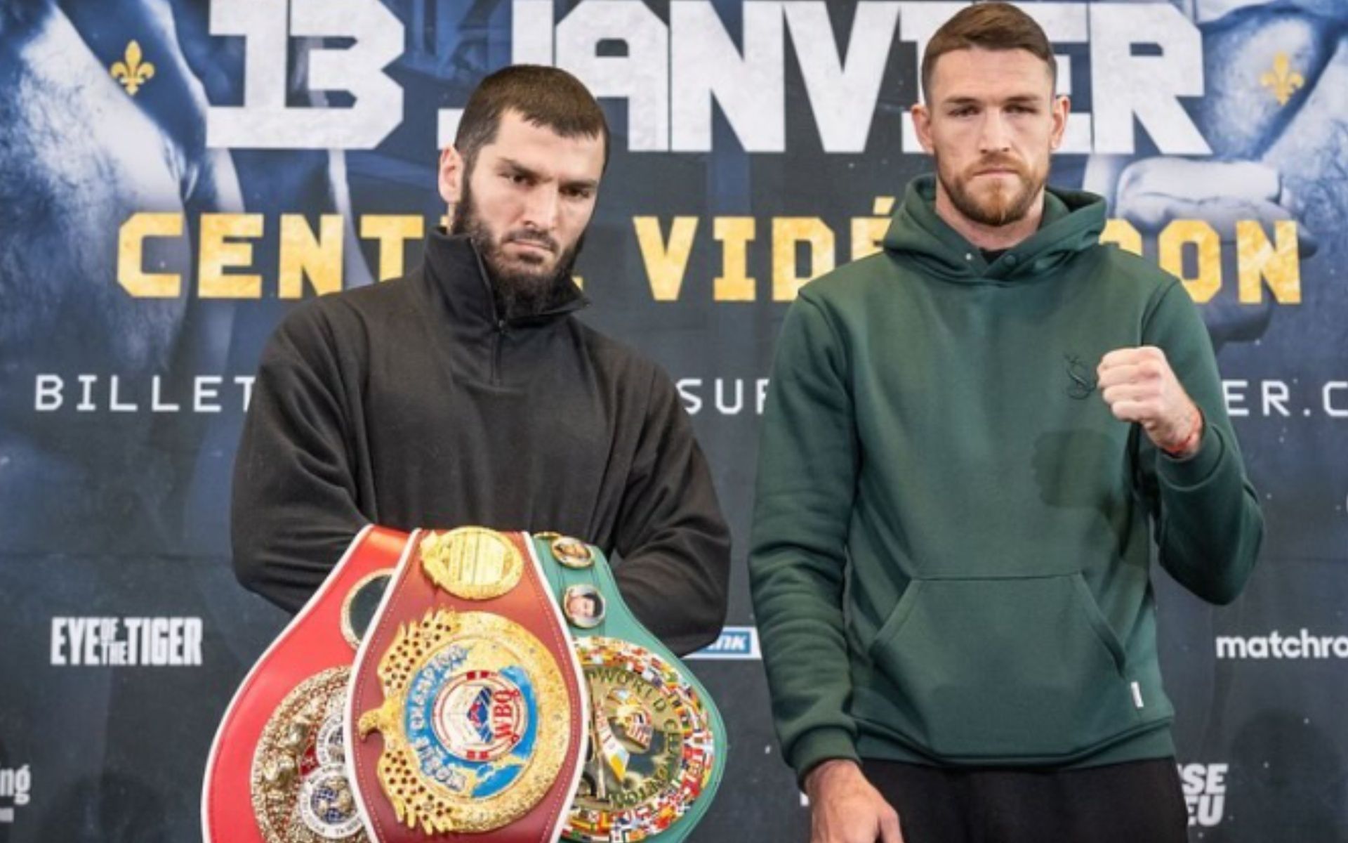 Artur Beterbiev and Callum Smith will meet Saturday. [Image via @ArturBeterbiev on Instagram]