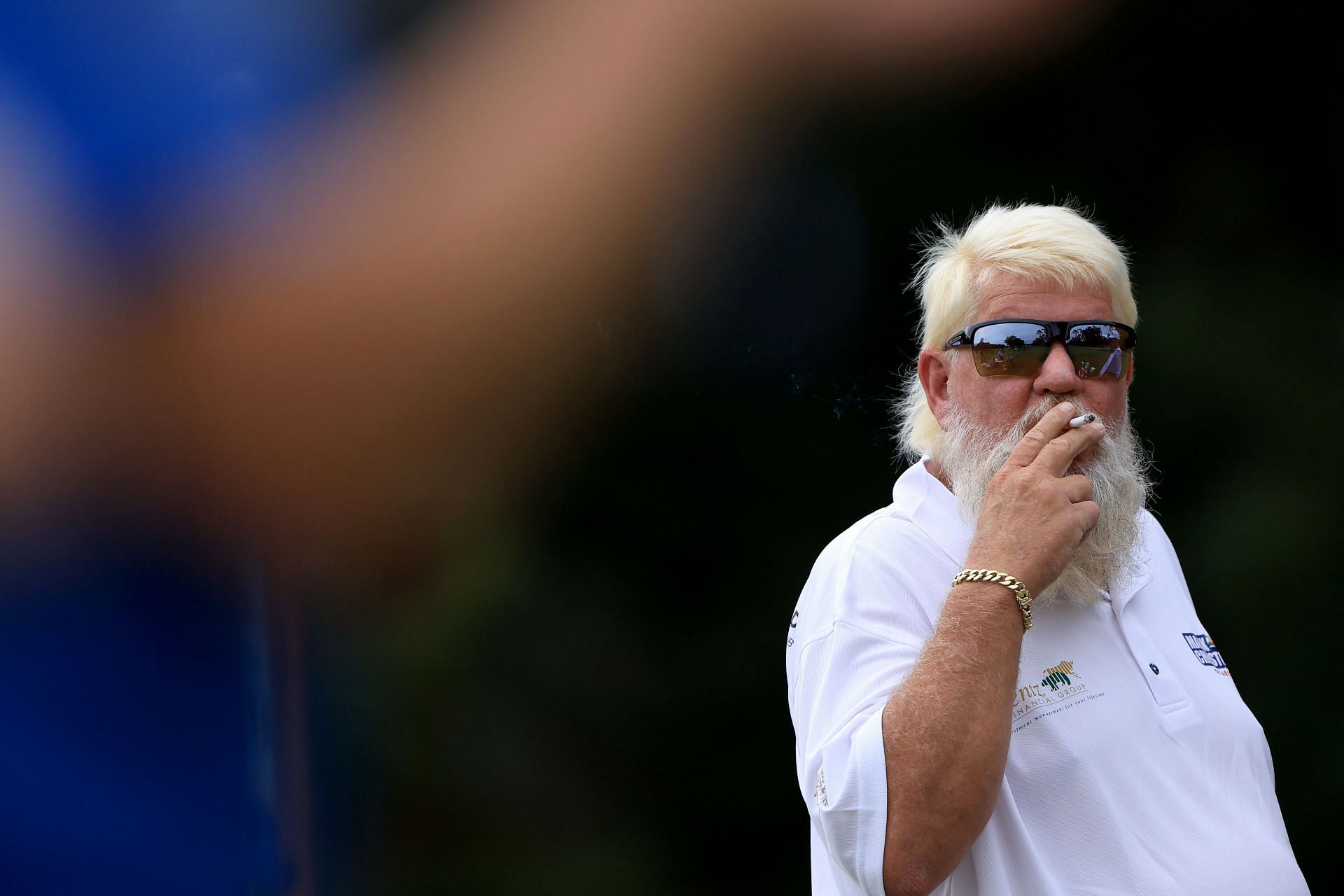 John Daly did not comment on Hailey Davidson