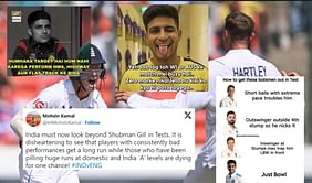 "Generational fraud"- Fans fume in frustration as Shubman Gill wastes another chance and fails yet again in 1st IND vs ENG Test in Hyderabad