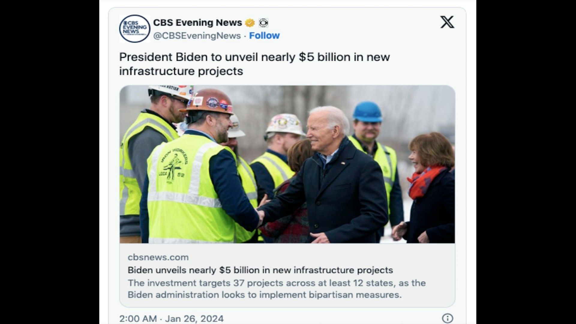 Fact Check: Was Joe Biden wearing a hard hat backwards? Viral picture ...