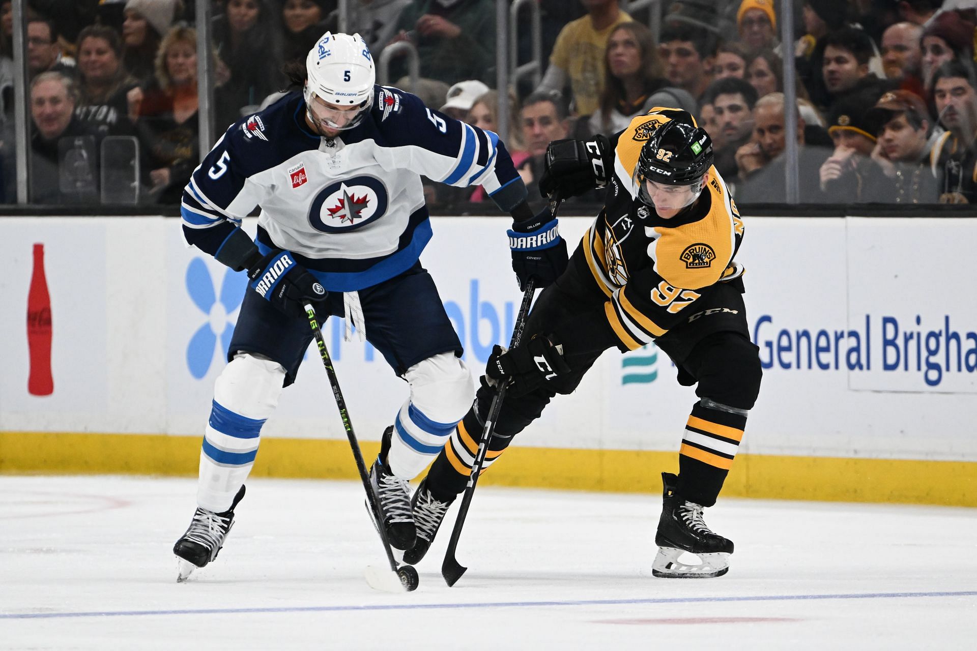 Winnipeg Jets v Boston Bruins