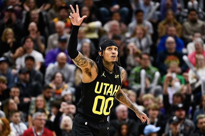 Watch: Jordan Clarkson's rebound to become first Utah Jazz player to record regular season triple-double in 5,801 days