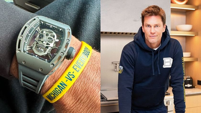 Tom Brady 'locked in' for Michigan's Rose Bowl with $2,000,000 Richard  Mille Skull Tourbillon