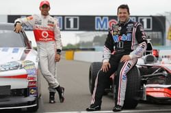 A look back at Tony Stewart's "opportunity of a lifetime" swapping cars with F1 world champion Lewis Hamilton