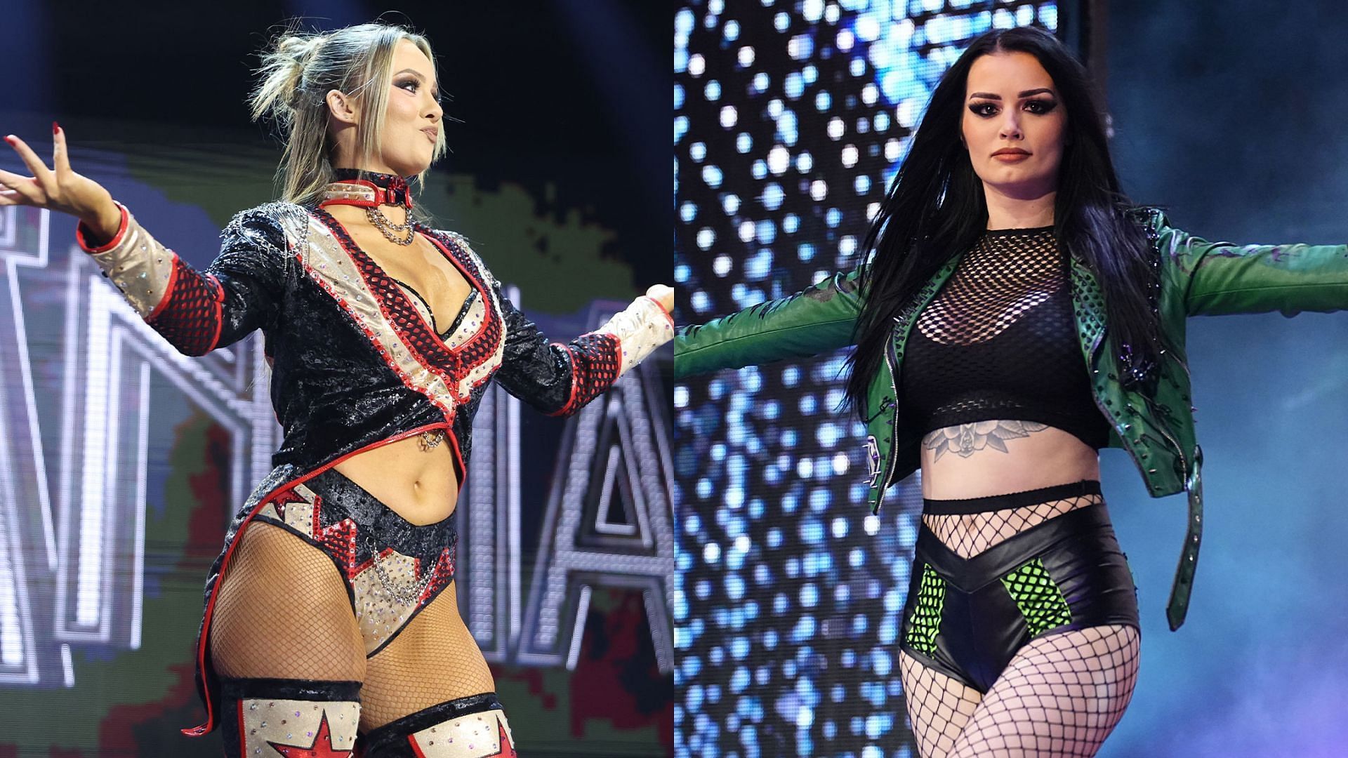 Saraya and Anna Jay are key members of the AEW Women