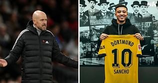"I hope he's doing well and he'll be a success" - Manchester United boss Ten Hag reacts as Jadon Sancho seals return to Dortmund