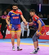 Sumit has been integral to UP's defence this season (Image via PKL)