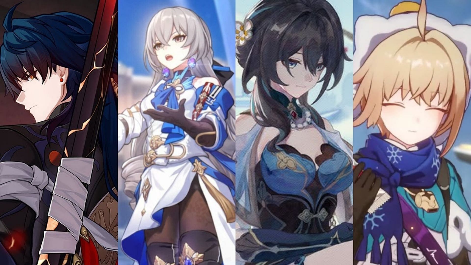 A team featuring Blade, Bronya, Ruan Mei, and Lynx (Image via HoYoverse)