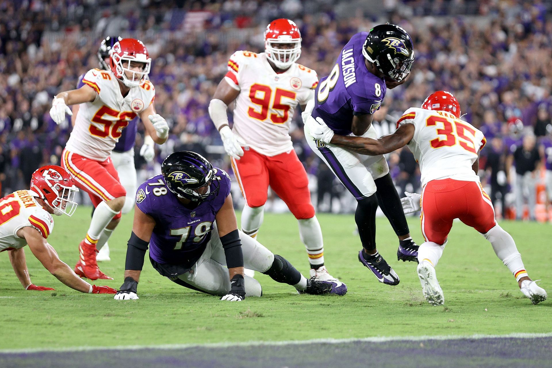 Kansas City Chiefs v Baltimore Ravens