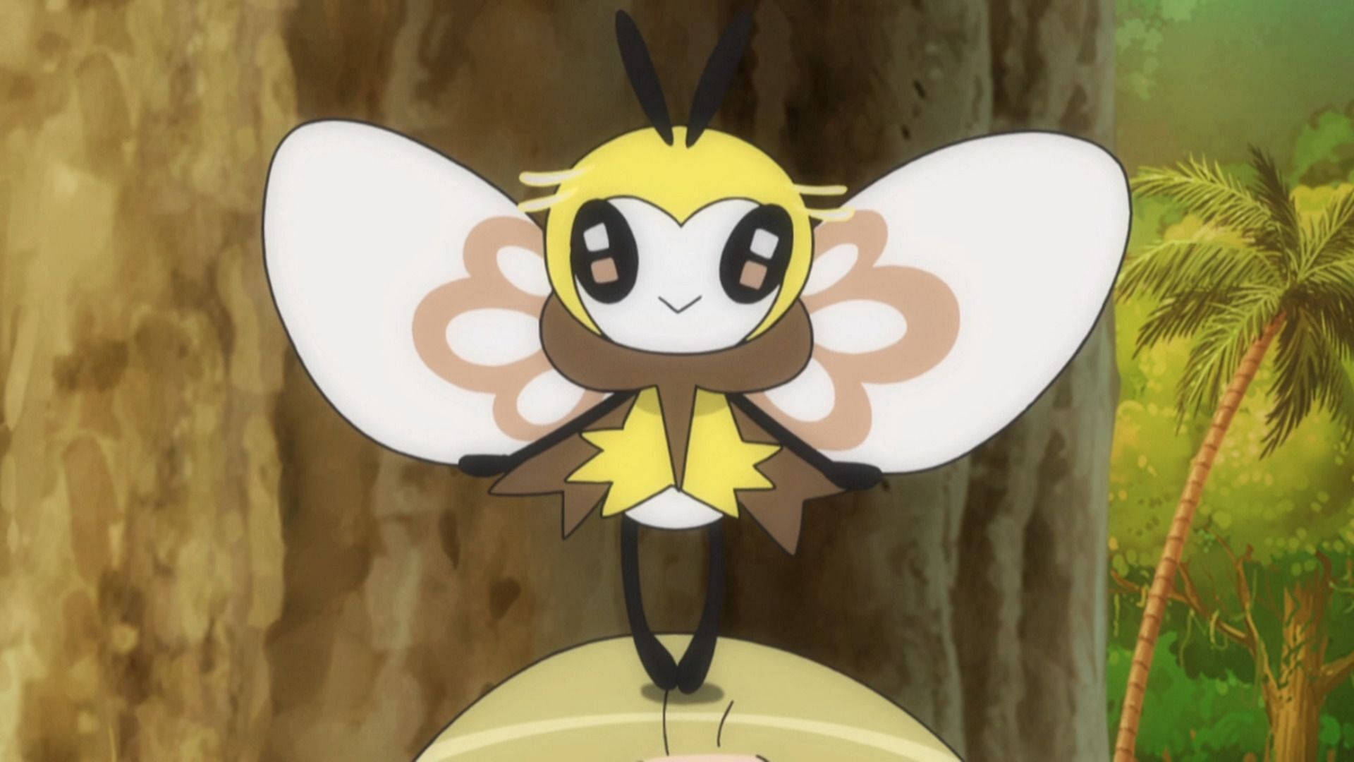 Ribombee as seen in the anime (Image via The Pokemon Company)