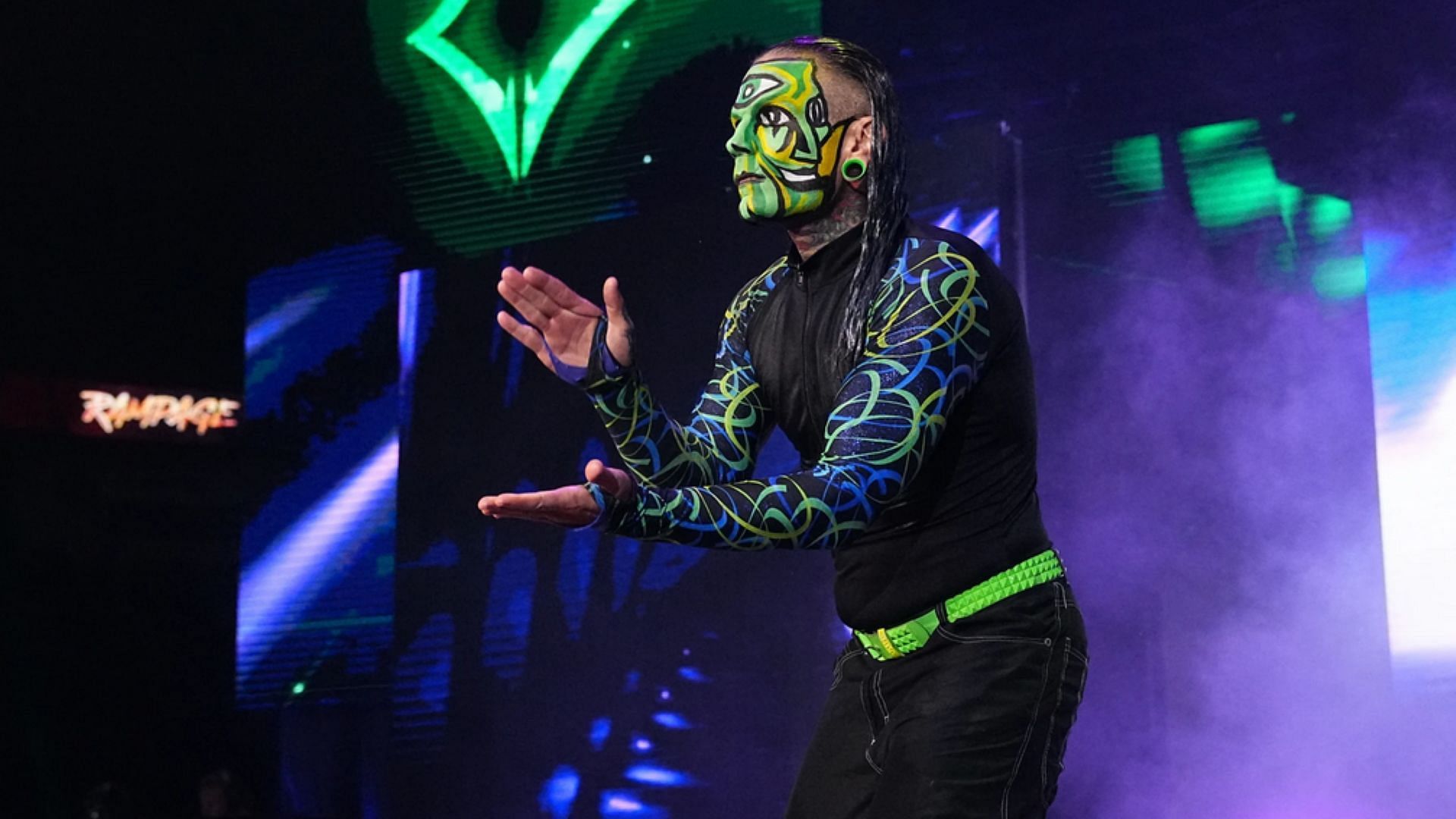 Jeff Hardy heads to the ring on AEW Rampage
