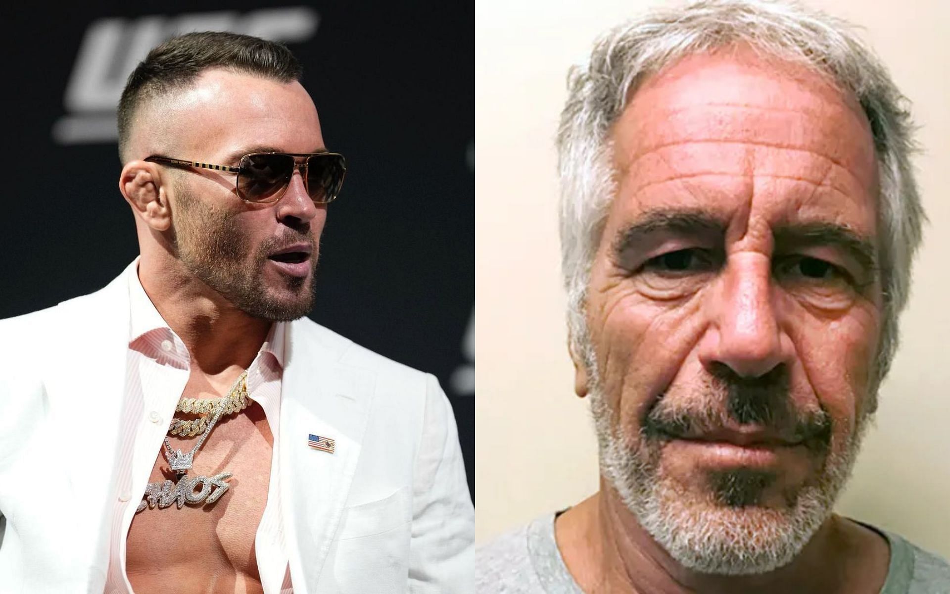 Colby Covington and Jeffrey Epstein