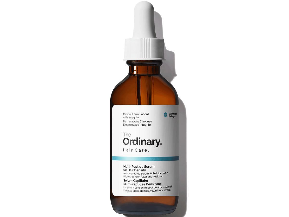 The Ordinary Hair Care Multi-Peptide Serum for Hair Density (Image via Amazon)