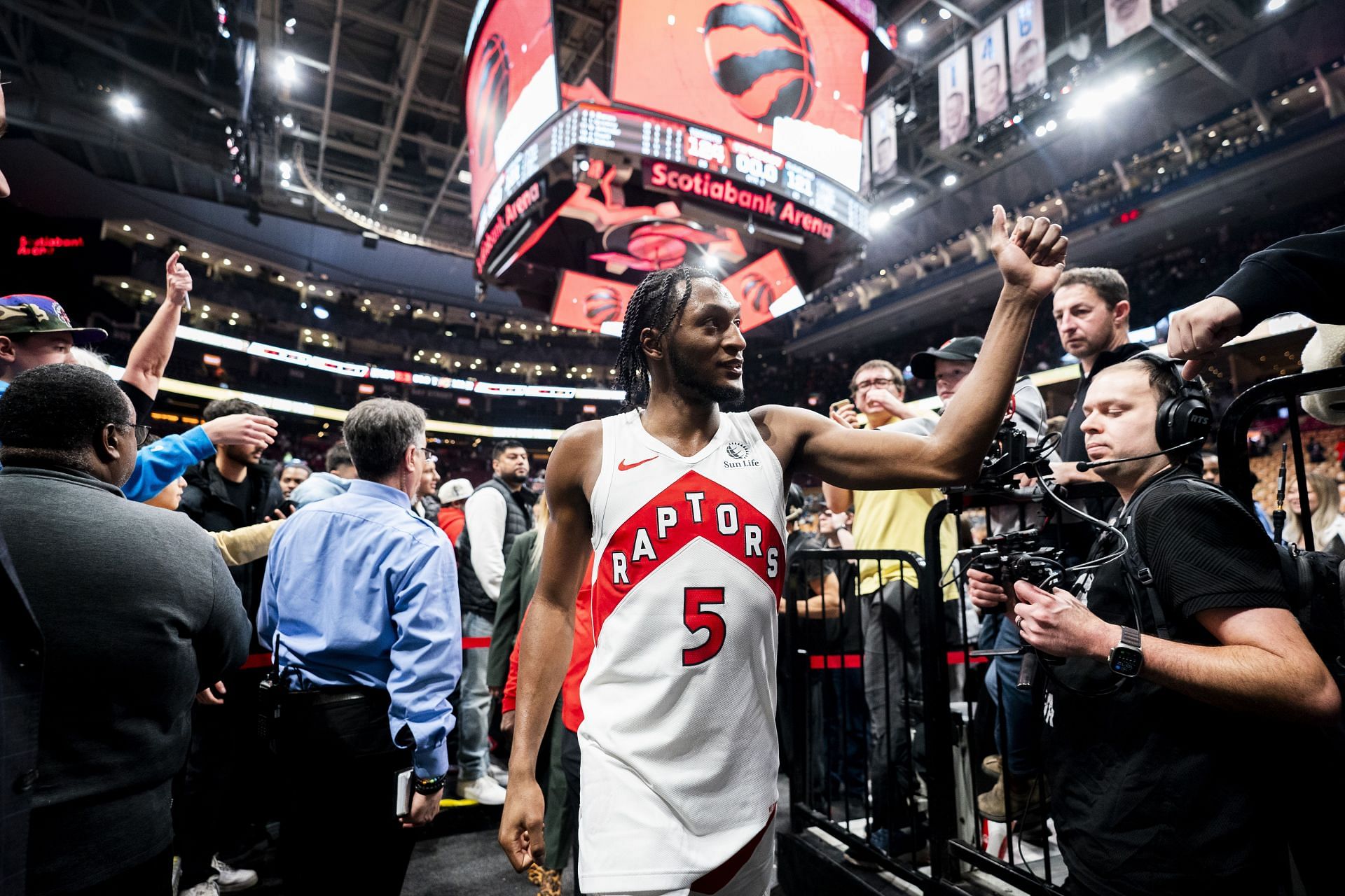 Toronto newcomer Immanuel Quickley