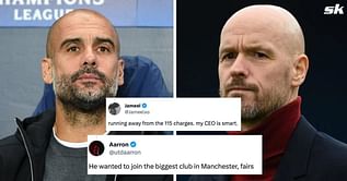 "He wanted to join the biggest club in Manchester" - Fans react as Manchester United set to appoint Manchester City CEO at Old Trafford