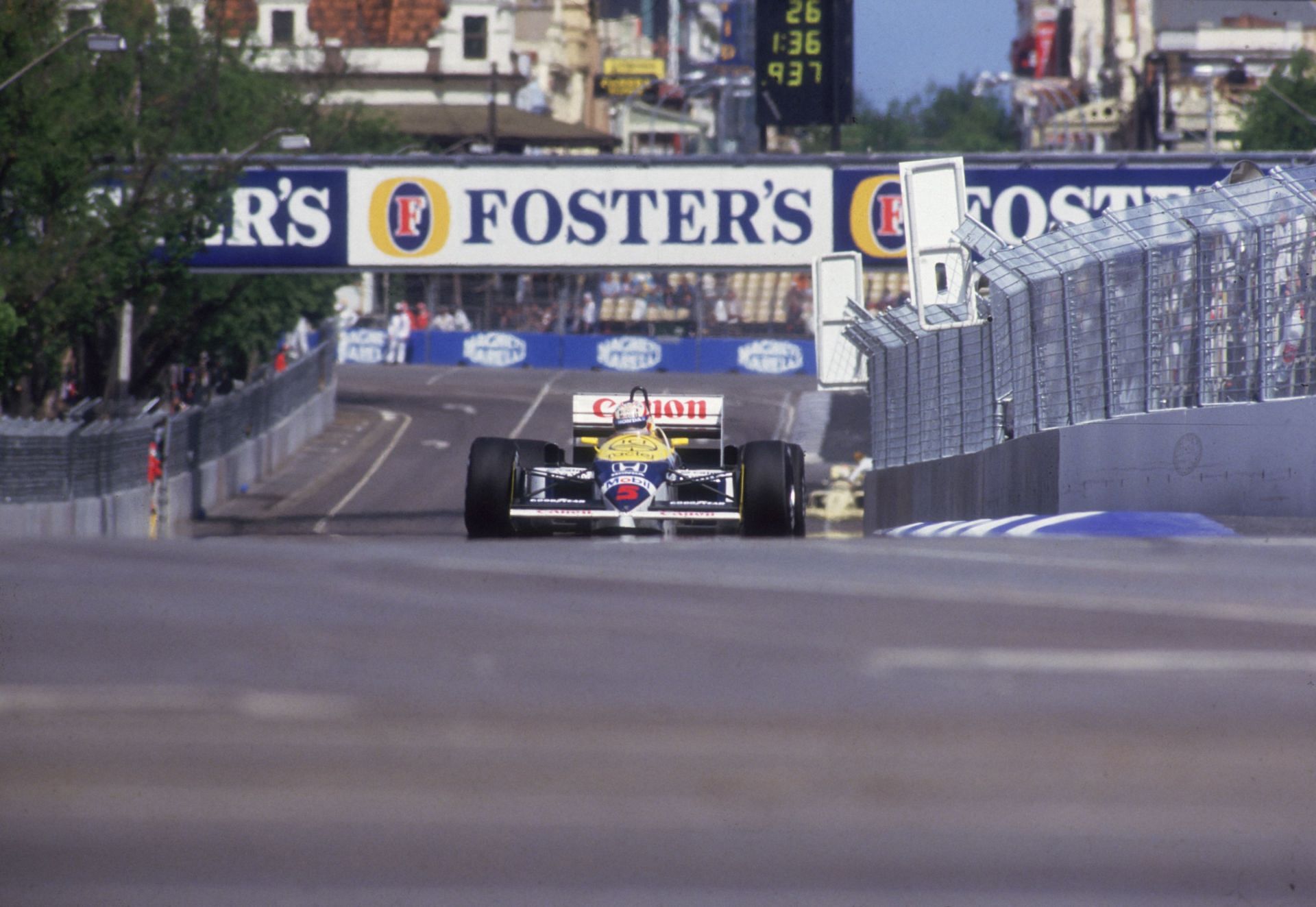 Mansell In Adelaide